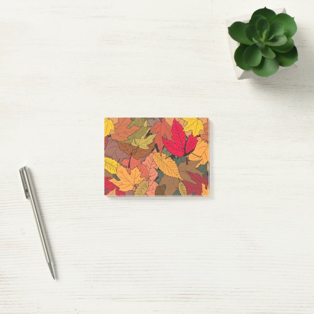 Post-it® Feuilles d'automne colorées (Bureau)