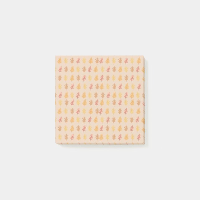 Post-it® Feuilles de chêne d'automne (Devant)