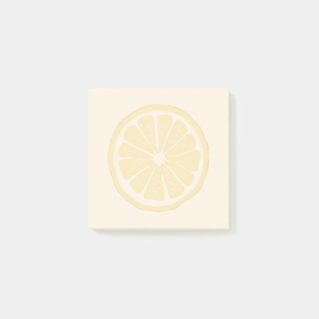 Post-it® Feuilles de citron Imprimer des notes collantes (Devant)