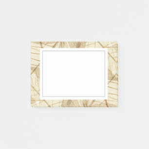 Post-it® Feuilles de dentelle de crème pâle rustique