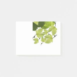 Post-it® Feuilles de la vigne verte