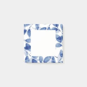 Post-it® Feuilles de l'aquarelle Indigo