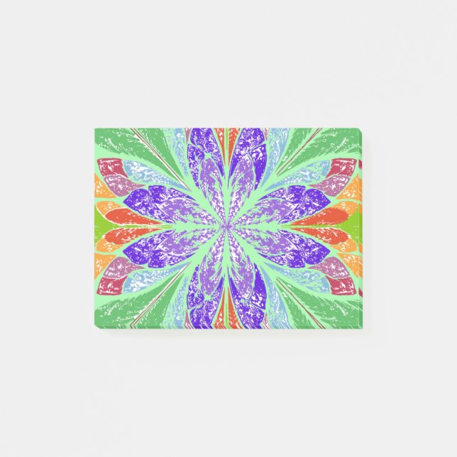 Post-it® Feuilles de lumière verte (Devant)