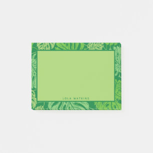 Post-it® Feuilles de Monstera Tropical