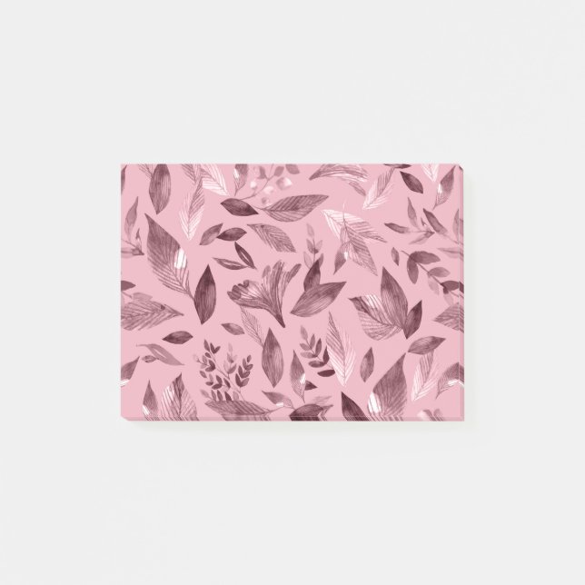 Post-it® Feuilles tombées aquarelle 3 (Devant)