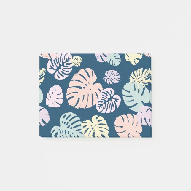 Post-it® Feuilles tropicales multicolores 4 (Devant)