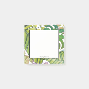 Post-it® Feuilles Tropicaux En Aquarelle