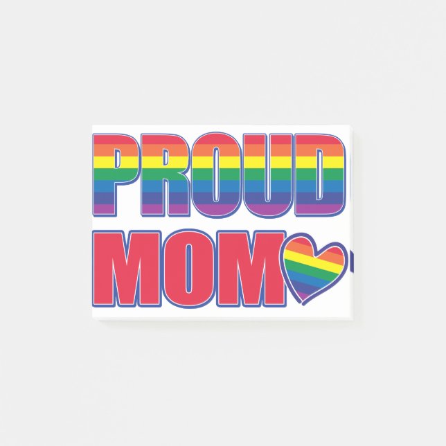 Post-it® Fier maman Gay pride (Devant)
