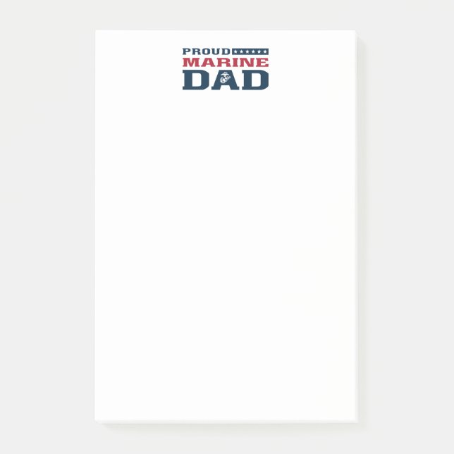 Post-it® Fier Marine Papa (Devant)
