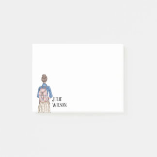 Post-it® Fille à pied