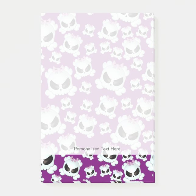 Post-it® Fille Skullz (Devant)