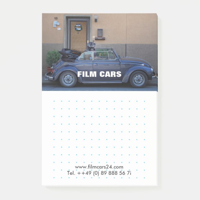 Post-it® Film Cars (Devant)