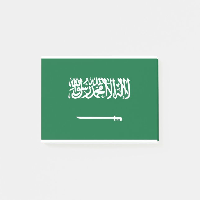 Post-it® Flag d'Arabie saoudite (Devant)