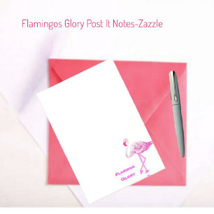 Post-it® Flamant rose Glory Post-It Notes