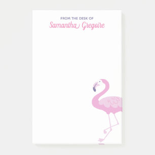 Post-it® Flamant rose Rose Du Bureau De