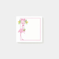 Flamant rose rose Sucres de canne Santa Hat et Hol