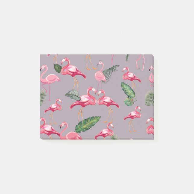 Post-it® Flamants roses Love Motif 6 (Devant)
