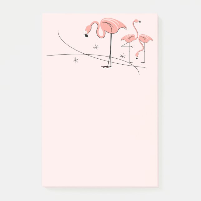 Post-it® Flamants roses Rose Trio 3 (Devant)