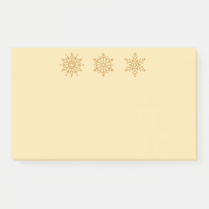 Post-it® Flammes de neige de vacances Post-it-Notes