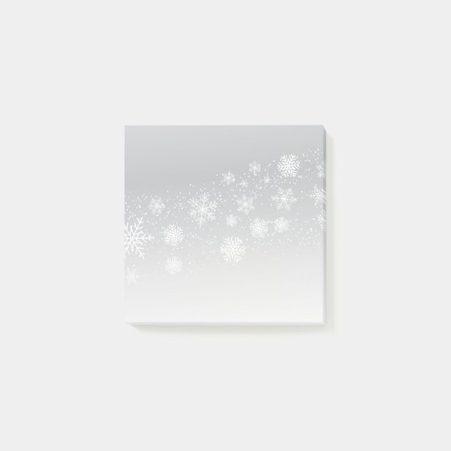 Post-it® Flammes de neige de vacances Post-it-Notes (Devant)