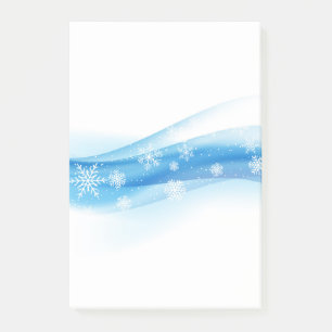 Post-it® Flammes de neige de vacances Post-it-Notes