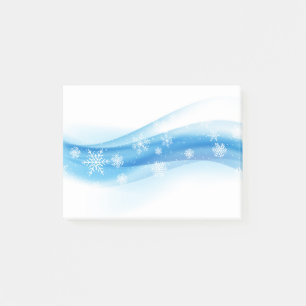 Post-it® Flammes de neige de vacances Post-it-Notes