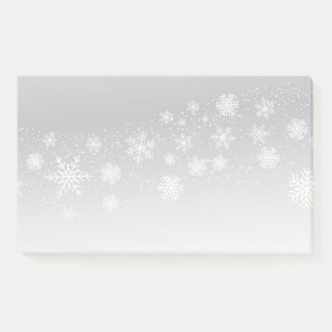 Post-it® Flammes de neige de vacances Post-it-Notes