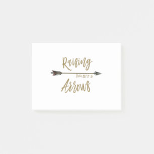 Post-it® Flèches de levage - Psaume 127:3-5