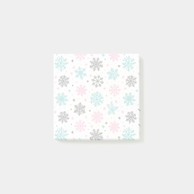 Post-it® Flèches de neige rétro (Devant)