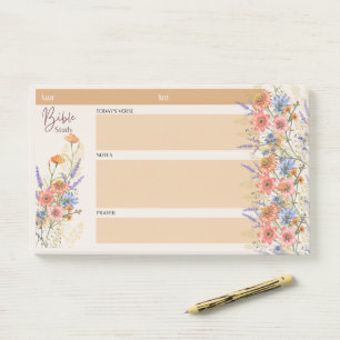 Post-it® Fleur BIBLE ÉTUDE NOTES Foi chrétienne Dons