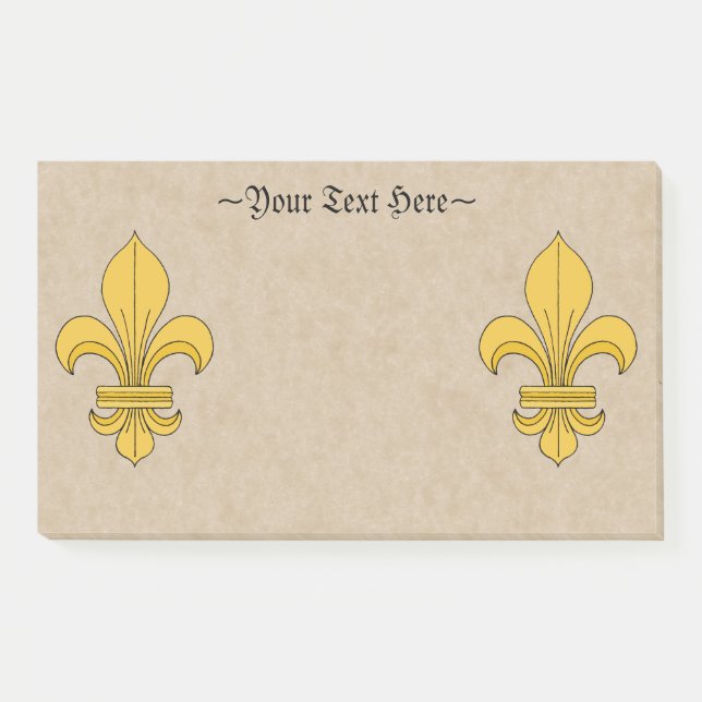 Post-it® Fleur de lis (Devant)