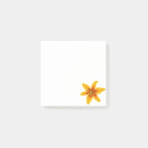 Post-it® Fleur de lys jaune pixelisée