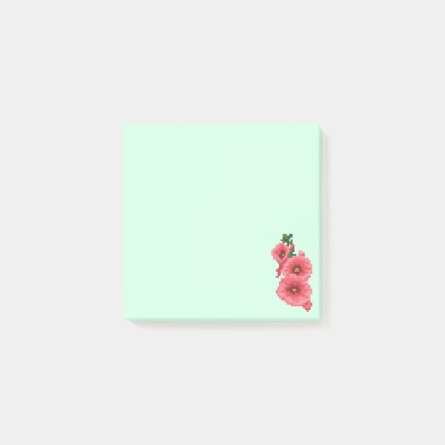 Post-it® Fleur de Rose Trémère Pixelisée (Devant)