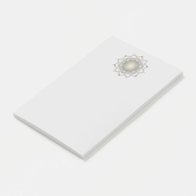 Post-it® Fleur de Vie - Mandala Fleurs 1 (Incliné)