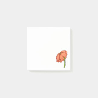 Post-it® Fleur Orange