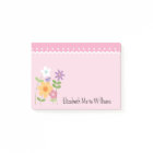 Fleur personnalisée rose