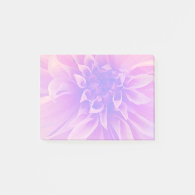 Post-it® Fleur rose Macro (Devant)