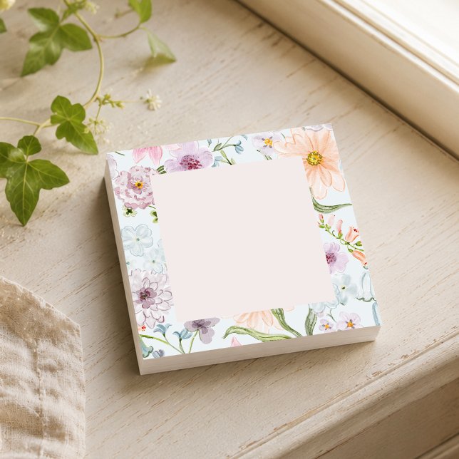 Post-it® Fleur Sauvage Botanique (Créateur téléchargé)