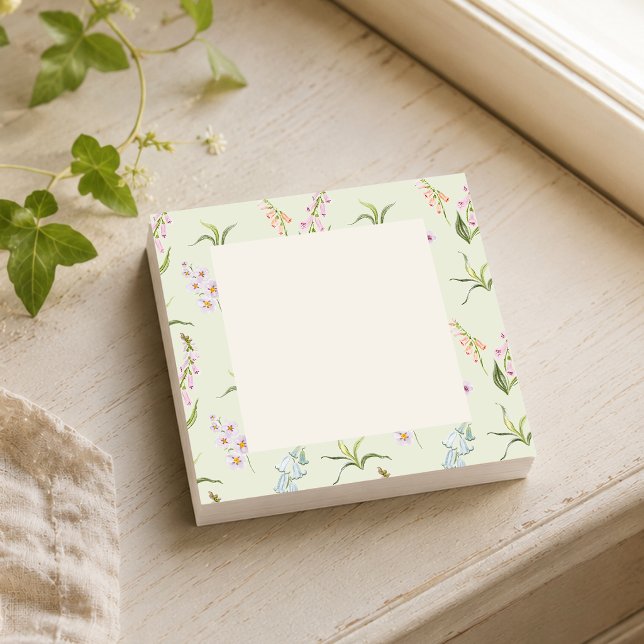 Post-it® Fleur Sauvage Botanique (Créateur téléchargé)
