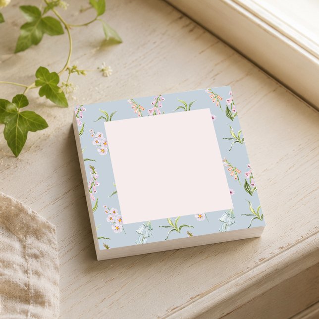 Post-it® Fleur Sauvage Botanique (Créateur téléchargé)