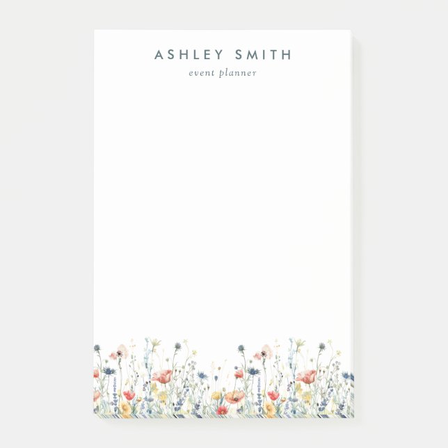 Post-it® Fleur sauvage dynamique (Devant)