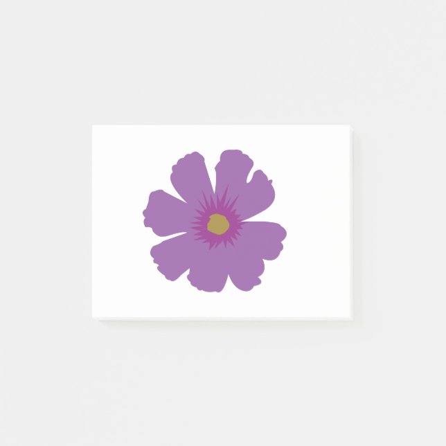 Post-it® Fleur Violette  (Devant)