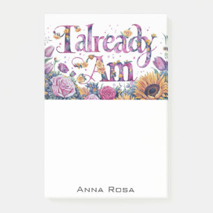 Post-it® *~* Fleurs 9 DÉJÀ AM AP85 Manifestation