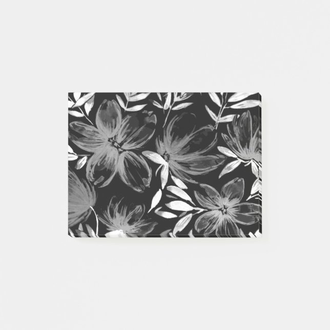 Post-it® Fleurs Aquarelles Rouges 7 (Devant)