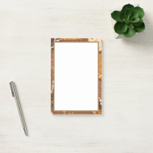 Post-it® fleurs de cube noir