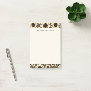 Post-it® Fleurs de l'Impératrice Douce Marron