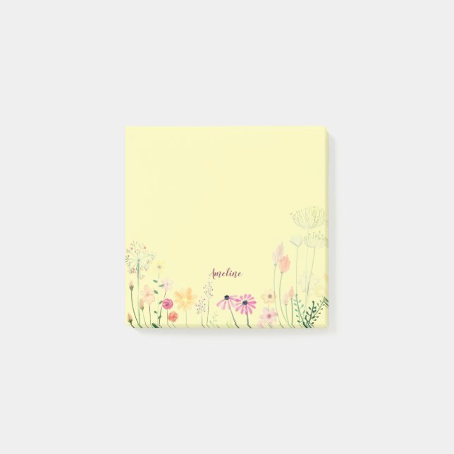 Post-it® Fleurs de prairie (Devant)