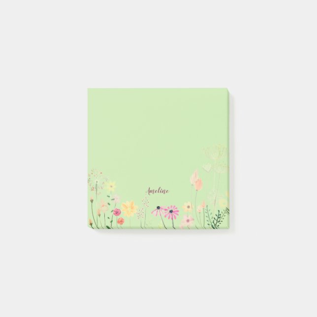 Post-it® Fleurs de prairie (Devant)