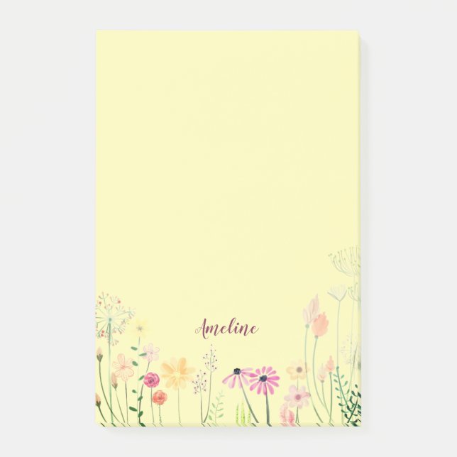 Post-it® Fleurs de prairie (Devant)