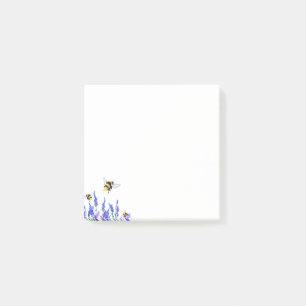 Post-it® Fleurs de printemps et notes collantes d'abeilles